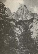 mount whiney isydandan av sirra nevada bestegs forst 1873 av tre fiskare. william r clark